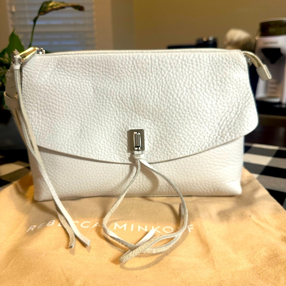 Brand new white Rebecca Mindkoff bag!
